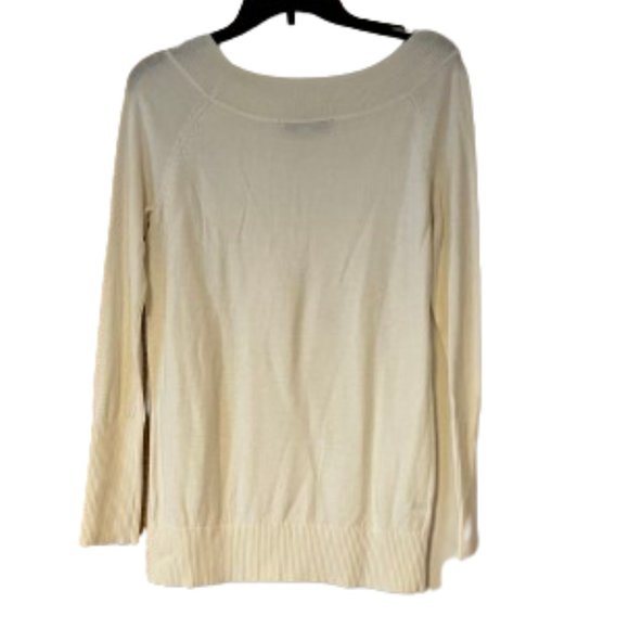 Loft Off-White/Cream Tunic Sweater - Medium - Picture 2 of 4